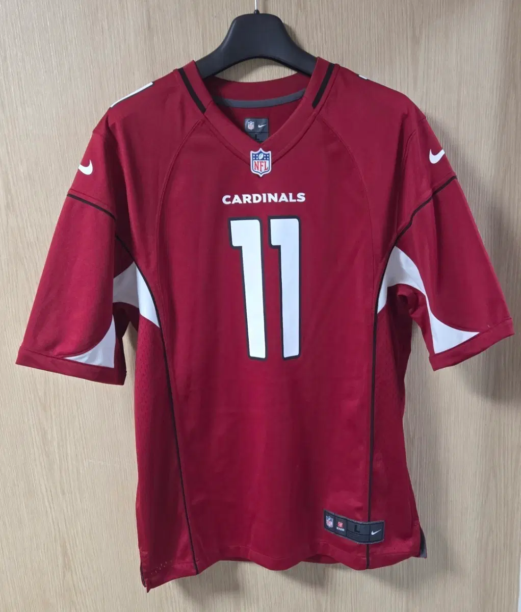 (착샷) 나이키 애리조나 카디널스 풋볼 져지 NFL