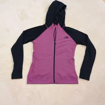 THE NORTH FACE 집업 후드티 핑크 x 블랙