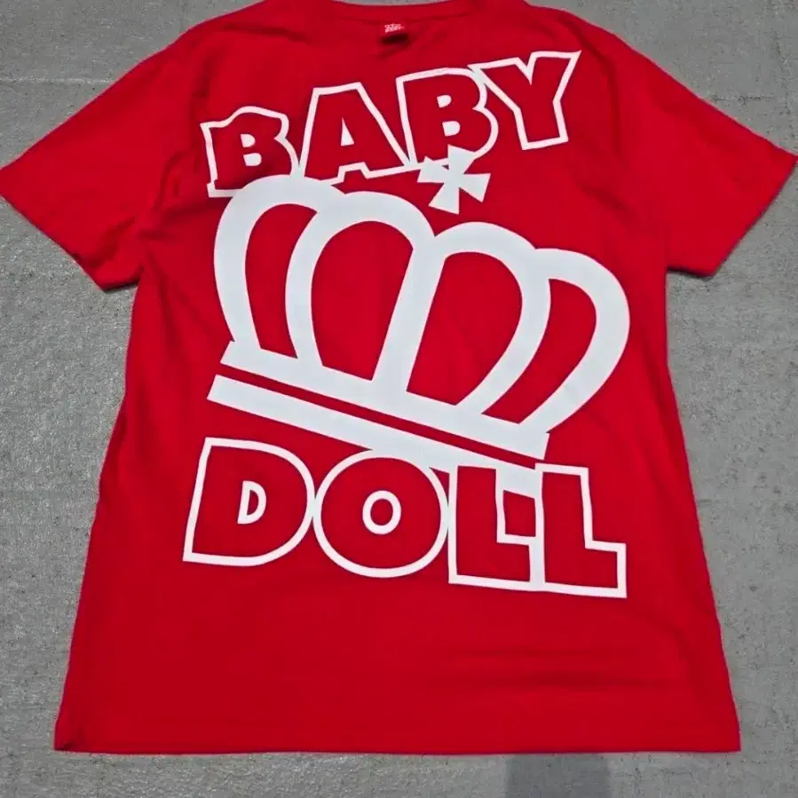 Baby doll 베이비돌 y2k 프린팅 반팔 티셔츠