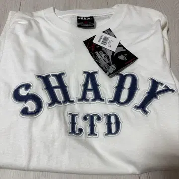 [ 데드스탁 ] 초레어 SHADY LTD 에미넴 T셔츠 L 화이트 Y2K