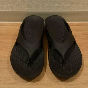 우포스 리커버리 샌들 블랙 24cm