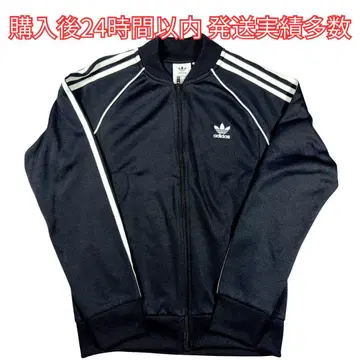아디다스 PRIMEBLUE SST 트랙 자켓 L 블랙 화이트