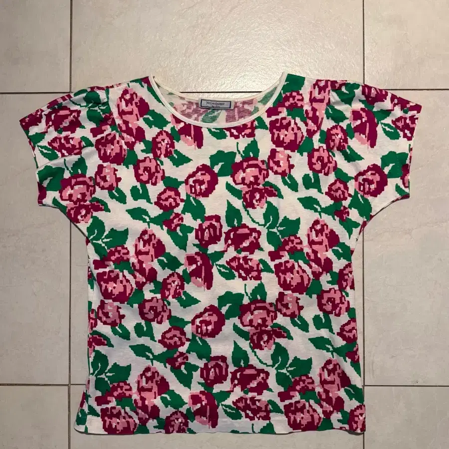 Yves Saint Laurent Flower T-Shirt