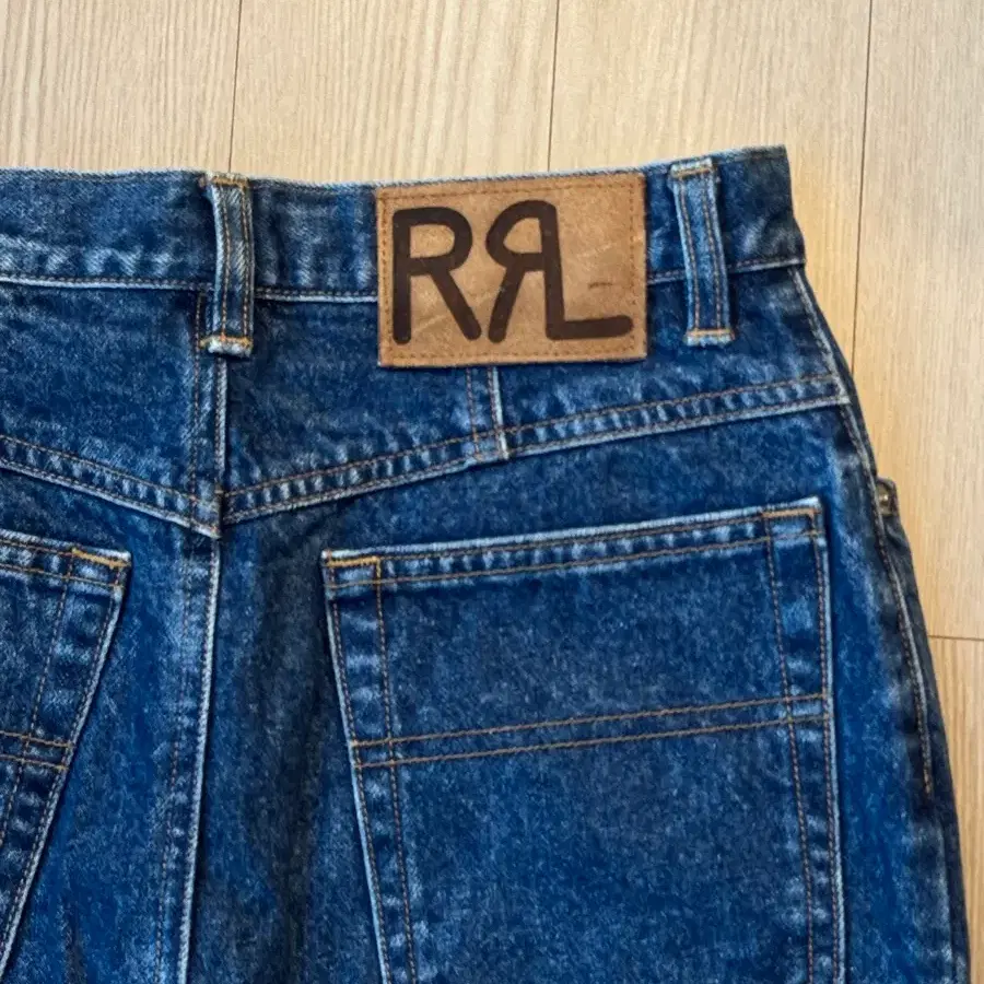 RRL 데님 치마