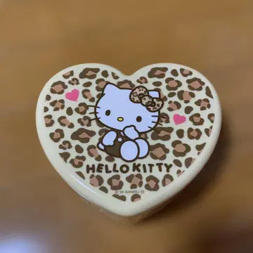 HELLO KITTY 헬로키티 레오파드 무늬 소품함 kawaii