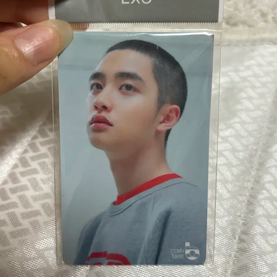 엑소 exo 도경수 디오 버스카드 교통카드 캐시비