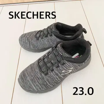 [새상품급] 스케쳐스 메모리폼 스니커즈 블랙 24.5cm