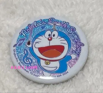 도라에몽 글리터 캔뱃지 지구 교향곡