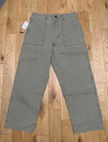 새상품 orslow SUMMER FATIGUE PANTS GREEN 5