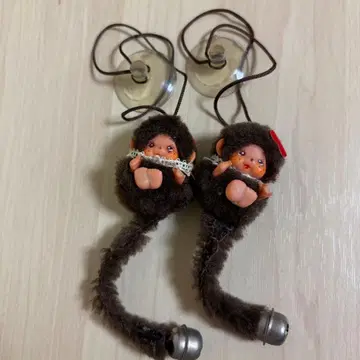 [ 당시물 레어 ] 2개 세트 빈티지 몽치치 흡착판 포함 끈