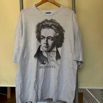 BEAMS 빅 실루엣 BEETHOVEN 티셔츠 사이즈 XL