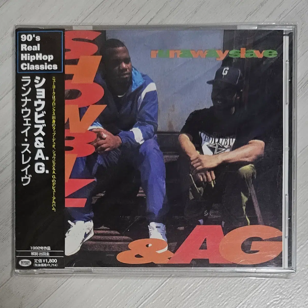 Showbiz & AG - Runaway Slave 일본반 띠포함 CD