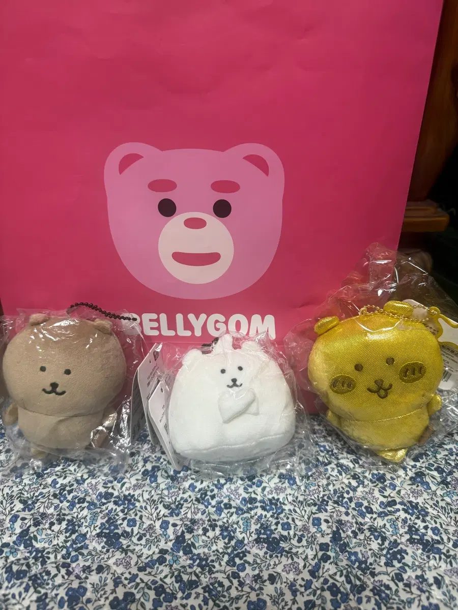 농담곰 인형 3종 (일괄판매)+농담곰집게+피규어