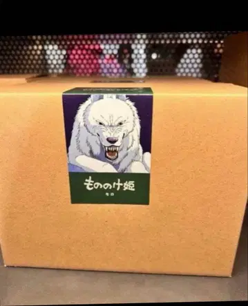 지브리 파크 한정판 모노노케 히메 모로 피규어