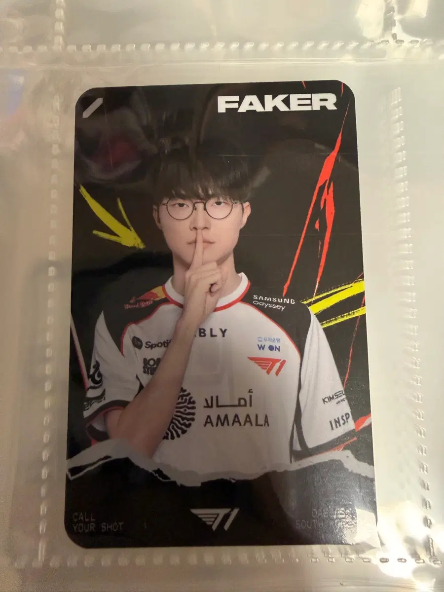 T1 msi 페이커 포토 카드