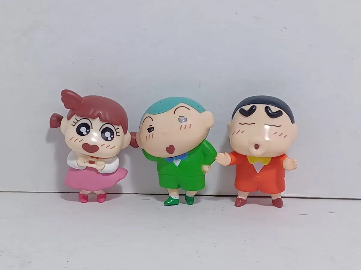 짱구는 못말려 피규어 3종 (짱구,훈이,유리)