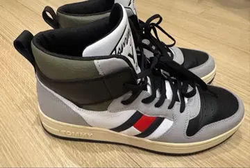 레어 Tommy Hilfiger 하이컷 스니커즈 27.5cm