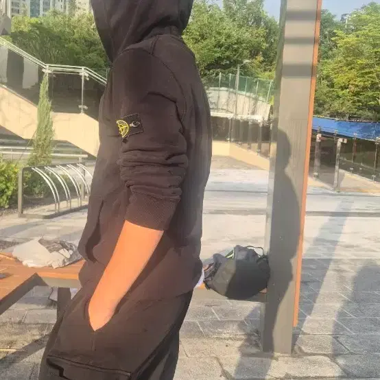스톤아일랜드 후드티 s