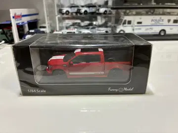 Funny Model 1/64 쉘비 F-150 슈퍼 스네이크 레드