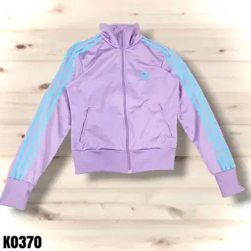 아디다스 레어 퍼플 파이어버드 트랙 자켓 L K0370