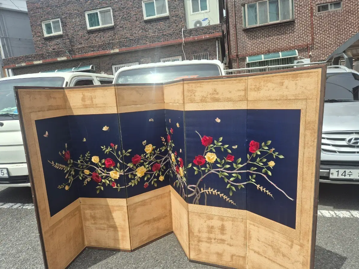 옛날병풍 한개단가입니다 가격각각다름