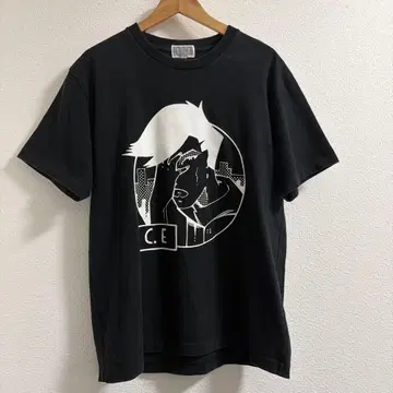 명작! C.E CAVEMPT 그래픽 프린트 T셔츠 블랙