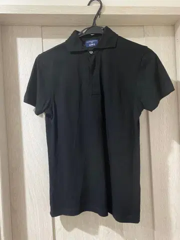 beams f x MORGANO 피케 셔츠 블랙 2025 모델