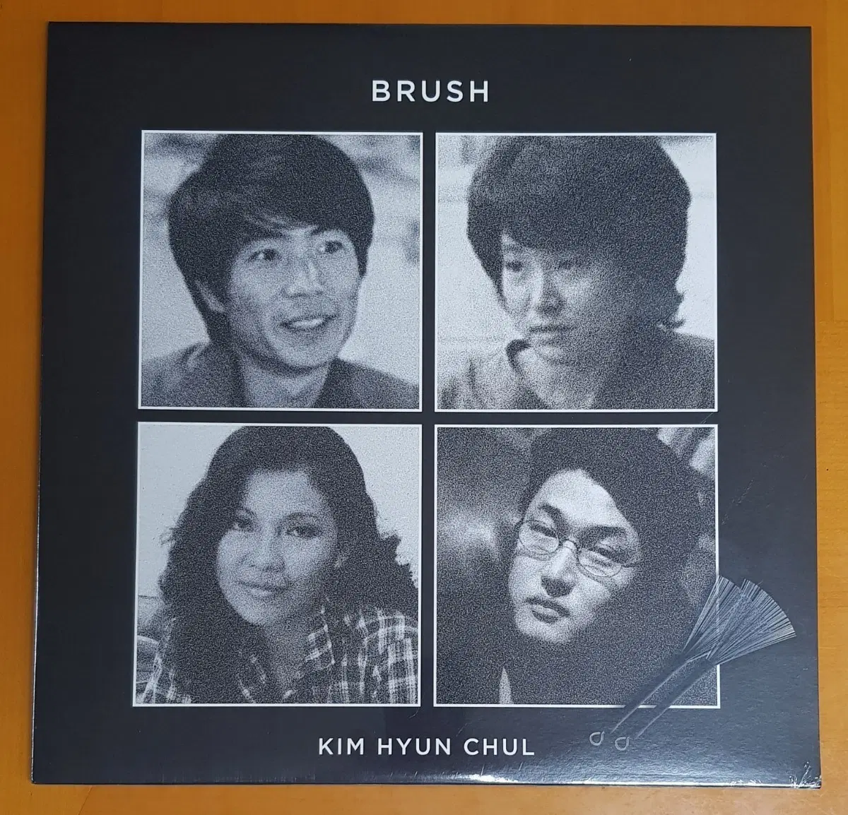 LP미개봉/김현철/최백호/정미조/주현미-Brush(700매 한정반)