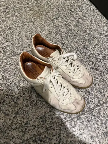 REPRODUCTION OF FOUND 저먼 트레이너 스니커즈