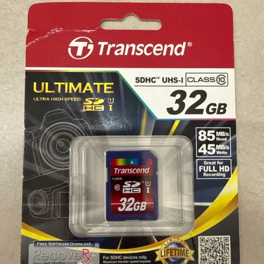 트랜센드 SDHC 32GB UHS-I Class 10