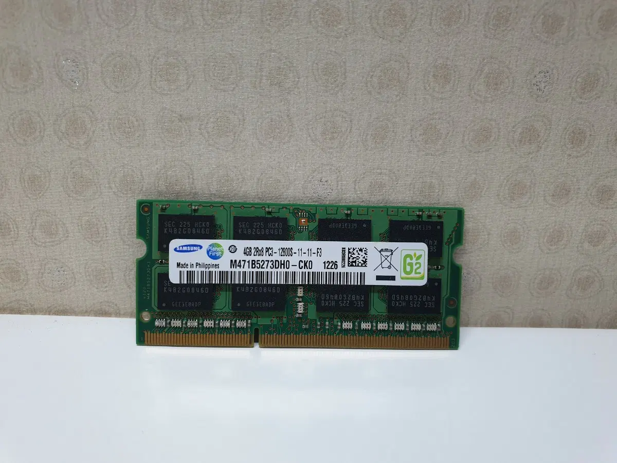 삼성 노트북용 메모리PC3 12800S (DDR3) 4G