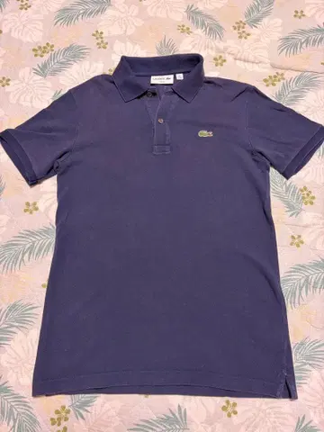 LACOSTE 라코스테 피케 셔츠 네이비 슬림핏