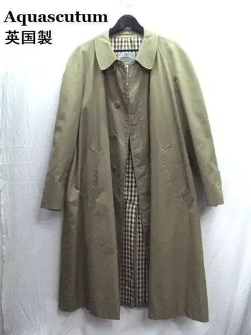 영국제 Aquascutum / 아쿠아 스큐텀 스텐카라 코트