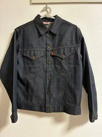 리바이스 데님 자켓 Levi's 오렌지 택