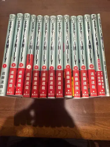 SPY x FAMILY 1-12권 + 소설판 세트
