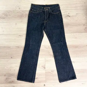 Levi's 553 다크 네이비 부츠컷 데님 W25 페이드 플레어