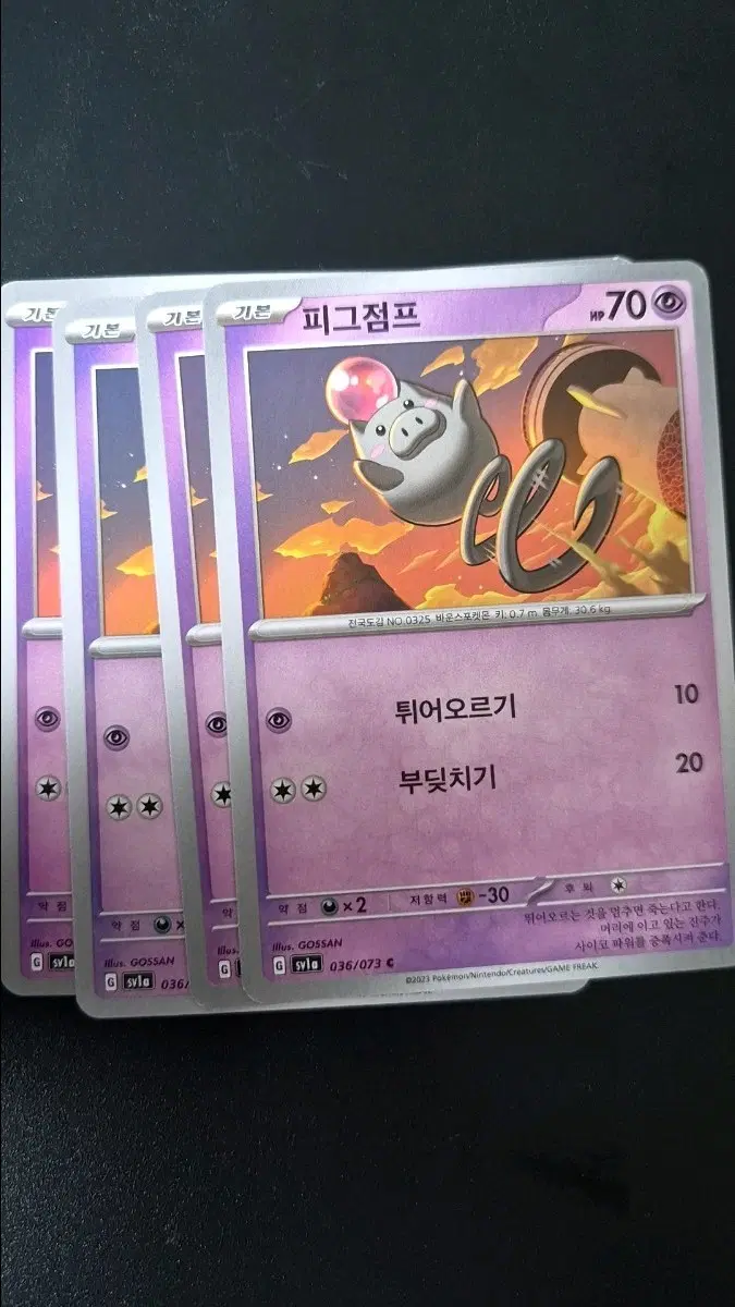 포켓몬 카드 피그점프