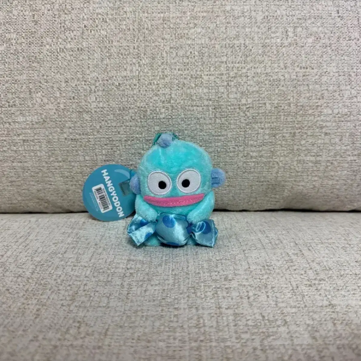 정품 산리오 한교동 캔디 8cm 키링 인형