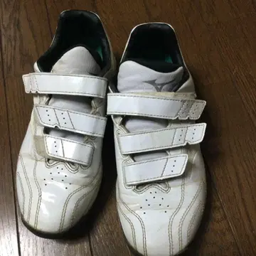 MIZUNO 야구 트레이닝 슈즈 화이트 24.5