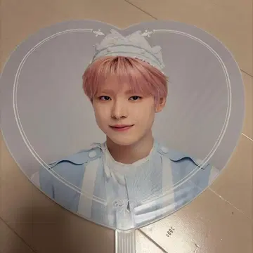 NCT WISH 위시 팬미팅 하트 모양 부채 유우시