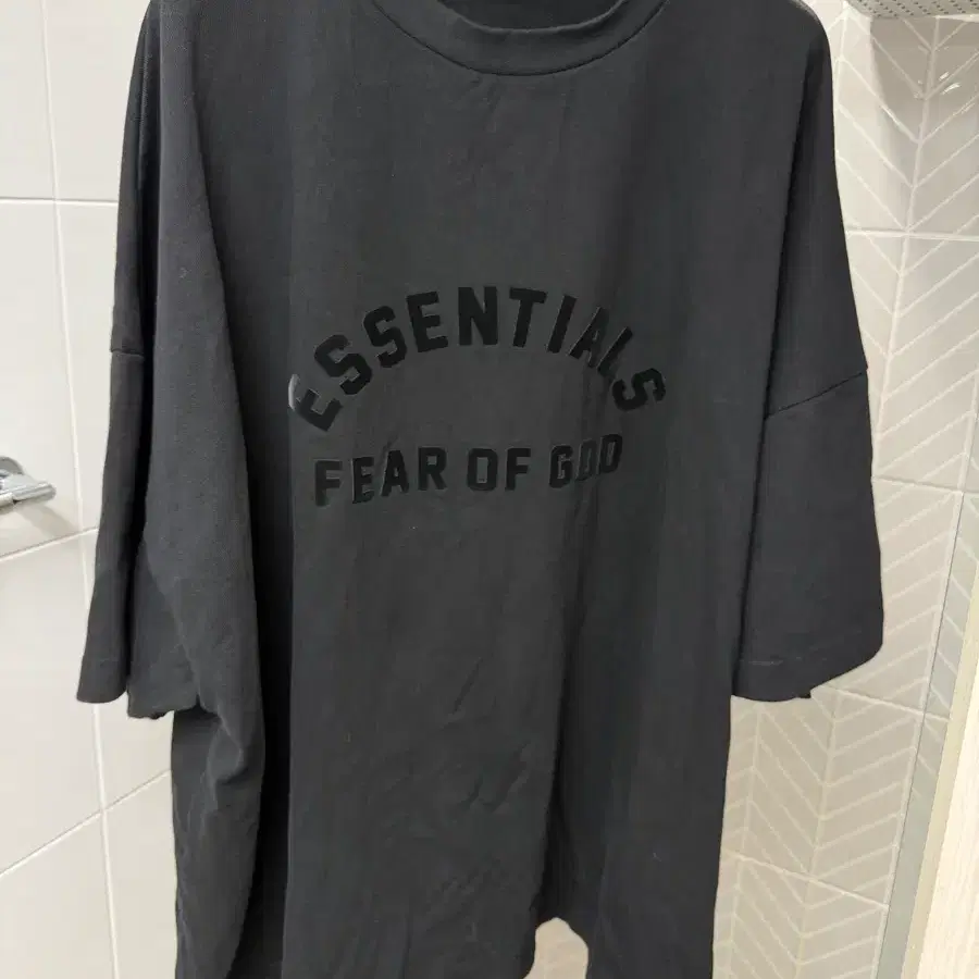 피어브갓 에센셜 코튼 저지 크루넥 반팔 2XL (Essentials)