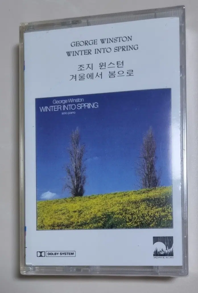 조지 윈스턴 - 겨울에서 봄으로 (미개봉 카세트테이프)