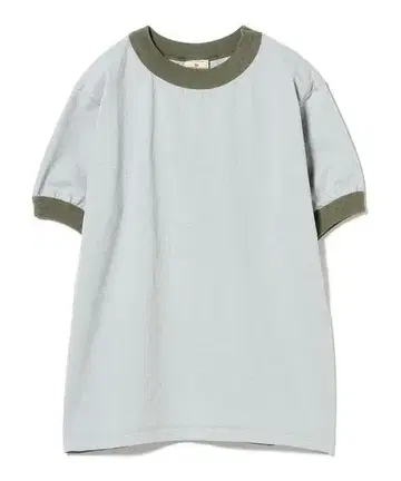 Goodwear 링거 T셔츠 라이트 블루 BEAMS