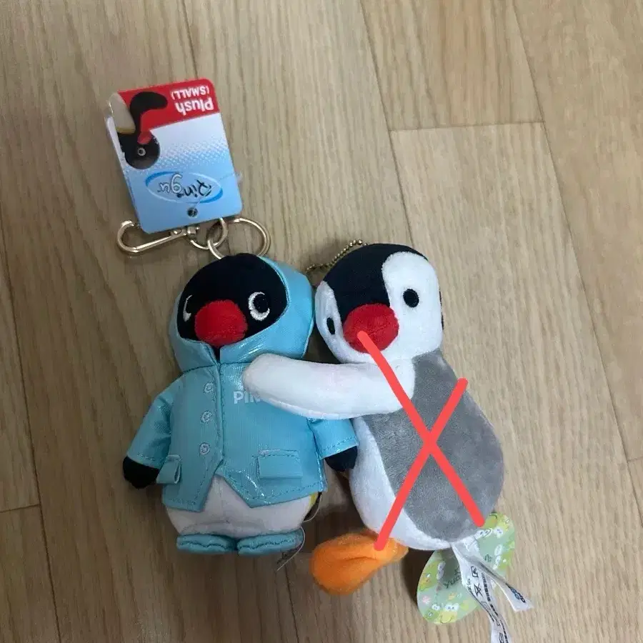 핑구 인형 키링