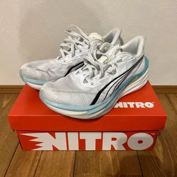 PUMA 디비에이트 나이트로 4 27.5cm 화이트