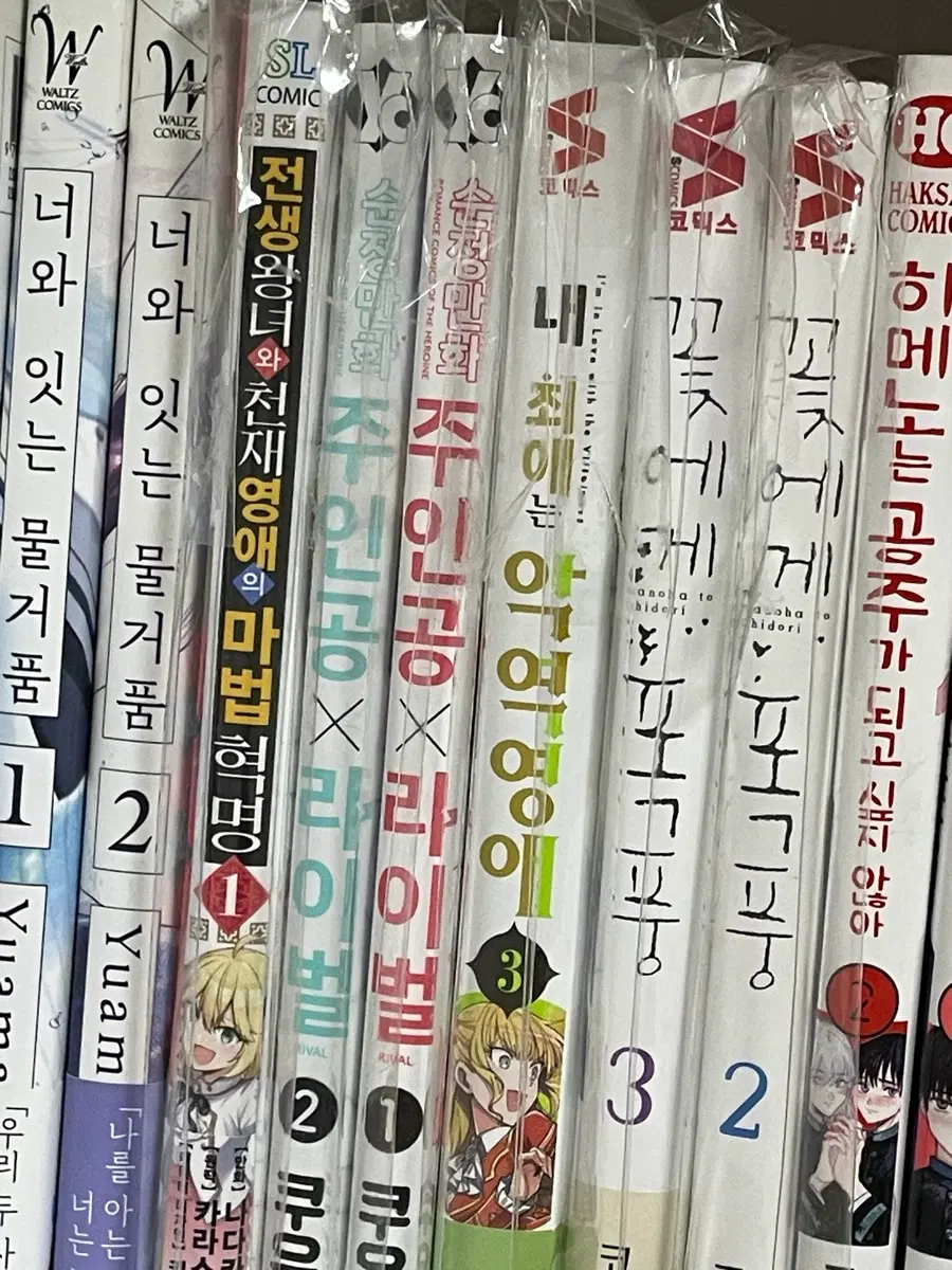 순정만화 주인공X라이벌 1,2
