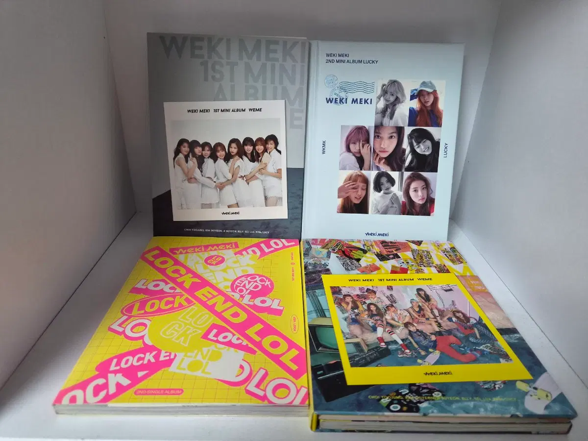 위키미키 CD 앨범 4EA 일괄판매