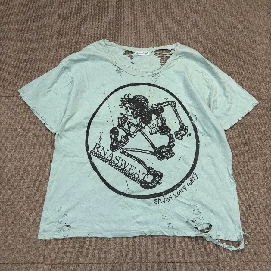 Rna sweat japan 빈티지 컷팅 티셔츠