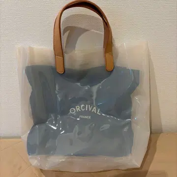 [ ORCIVAL ] PVC 클리어 토트백