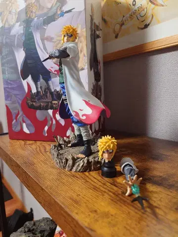 NARUTO 레진 키트 나미카제 미나토 피규어
